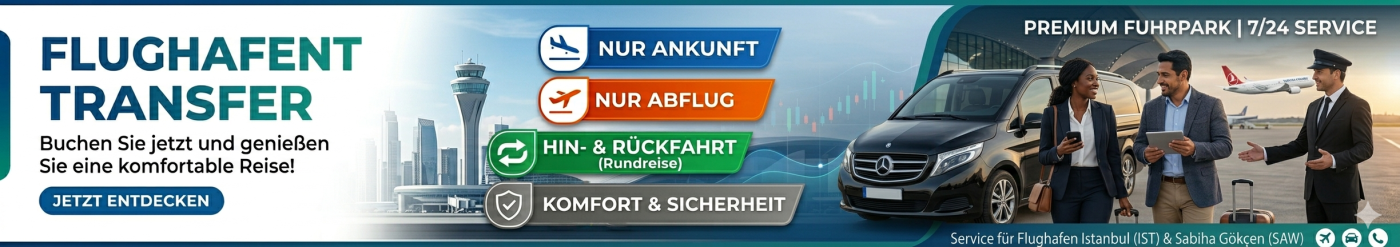 Flughafen Transfer Banner
